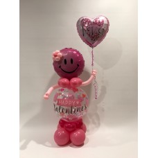 Valentine Deco Bubble Girl